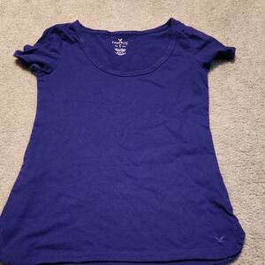 Size M Blue Top